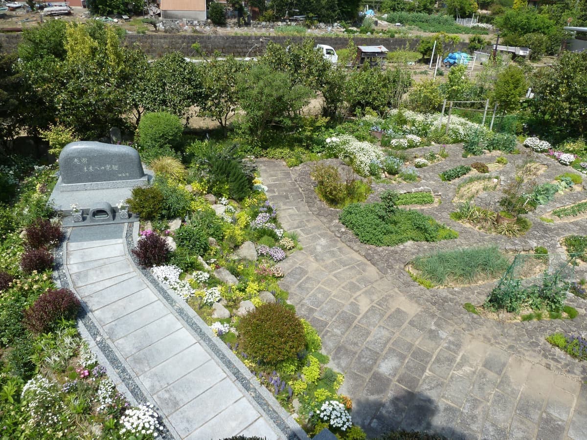 合楽園家族で作ったお墓